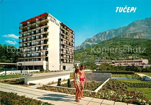 AK / Ansichtskarte Tucepi Hotel Neptun Berge Tucepi