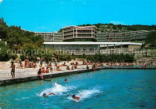 AK / Ansichtskarte Hvar Hotelanlage Swimming Pool Hvar