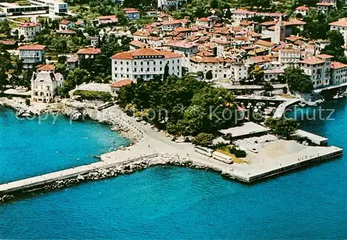 AK / Ansichtskarte Lovran Fliegeraufnahme Lovran