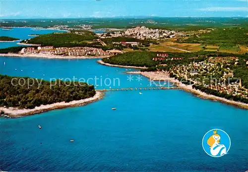 AK / Ansichtskarte Vrsar_Istrien Ferienanlage Anita Fliegeraufnahme Vrsar_Istrien
