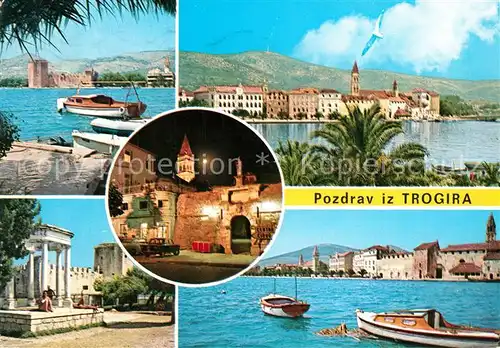 AK / Ansichtskarte Trogir_Trau Teilansichten  Trogir Trau