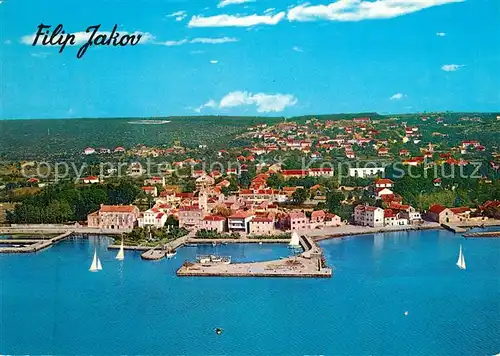 AK / Ansichtskarte Filip_Jakov Fliegeraufnahme Filip Jakov
