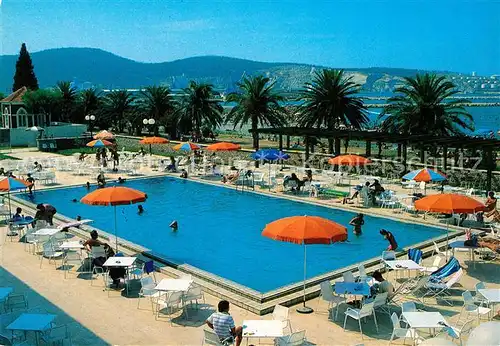 AK / Ansichtskarte Bar_Montenegro Hotel Topolica Swimming Pool Bar_Montenegro