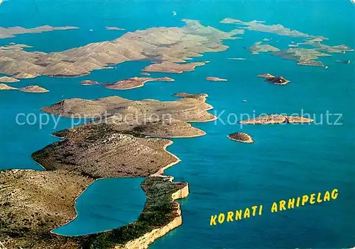 AK / Ansichtskarte Kornati Arhipelag Archipel Nationalpark Fliegeraufnahme Kornati