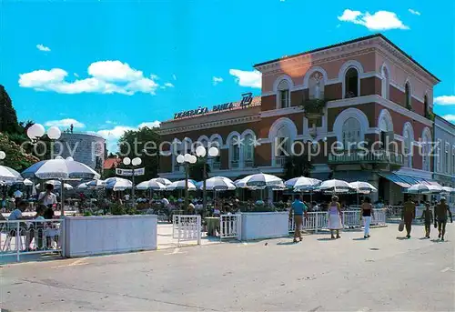 AK / Ansichtskarte Porec Hotel Restaurant Porec