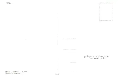 AK / Ansichtskarte Porec Hotel Restaurant Porec