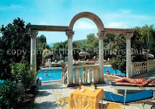AK / Ansichtskarte Abano_Terme Hotel Ritz Terme Swimming Pool Abano Terme