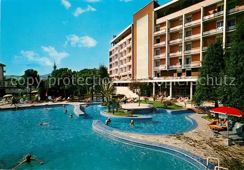 AK / Ansichtskarte Montegrotto_Terme Grand Hotel Terme Swimming Pool Montegrotto Terme