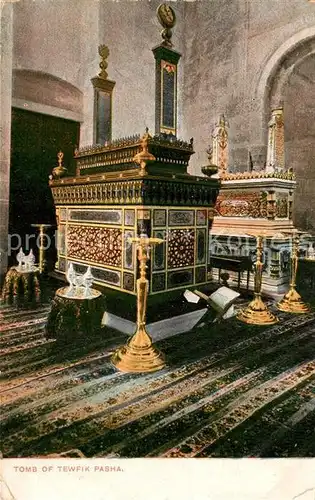 AK / Ansichtskarte Cairo_Egypt Grab von Tewfik Pasha Cairo Egypt