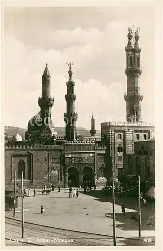 AK / Ansichtskarte Cairo_Egypt El Azhar Moschee Cairo Egypt