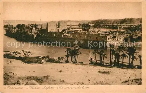 AK / Ansichtskarte Assouan Philae  Assouan