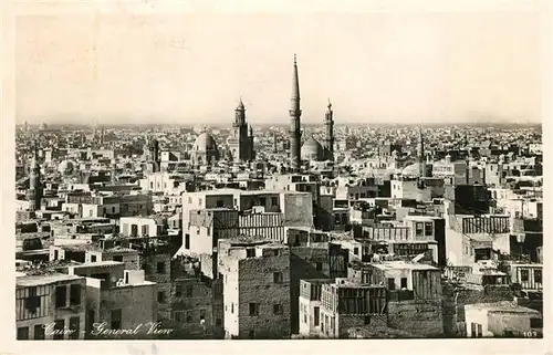 AK / Ansichtskarte Cairo_Egypt Panorama Cairo Egypt