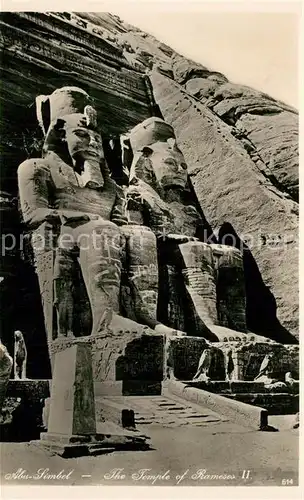 AK / Ansichtskarte Abu_Simbel Tempel Rames III Abu_Simbel