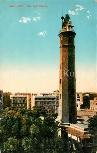 AK / Ansichtskarte Port_Said Leuchtturm Port_Said