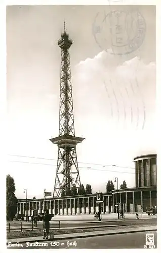AK / Ansichtskarte Berlin Funkturm Berlin
