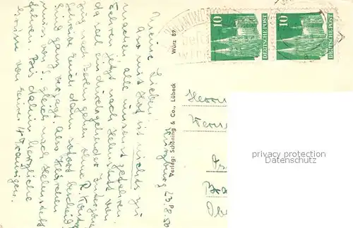 AK / Ansichtskarte Wuerzburg Bahnhof Wuerzburg