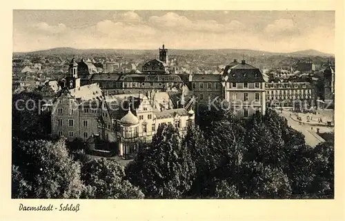 AK / Ansichtskarte Darmstadt Schloss Darmstadt