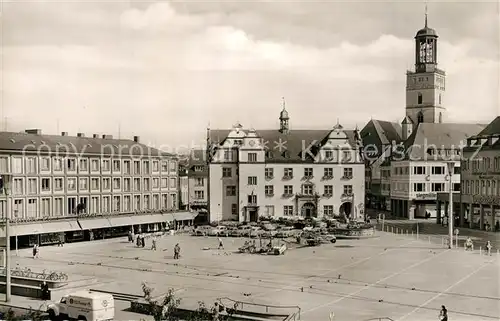 AK / Ansichtskarte Darmstadt Marktplatz Rathaus Stadtkirche Darmstadt