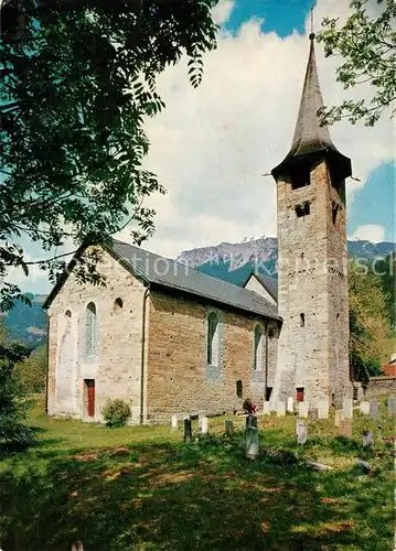 AK / Ansichtskarte Zillis St Martin im Schamsertal  Zillis