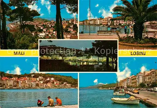 AK / Ansichtskarte Mali_Losinj Teilansichten Promenade Mali Losinj