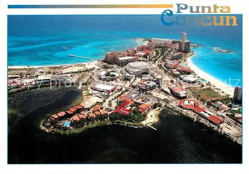 AK / Ansichtskarte Cancun Fliegeraufnahme Cancun