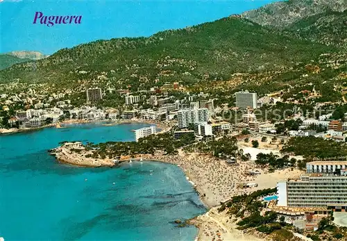 AK / Ansichtskarte Paguera_Mallorca_Islas_Baleares Playa de Tora Vista aerea Paguera_Mallorca