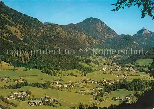 AK / Ansichtskarte Unken Zwiesel Grindberg Ristfeuchthorn Wendelberg Rabensteinhorn Unken