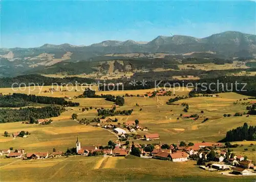 AK / Ansichtskarte Eisenharz Fliegeraufnahme mit Nagelfluhkette Eisenharz
