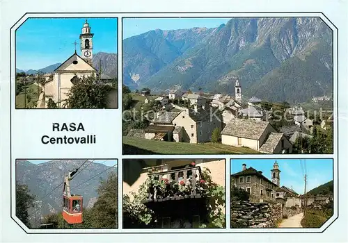 AK / Ansichtskarte Rasa Centovalli Panorama Motivo Rasa