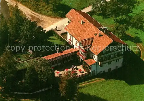 AK / Ansichtskarte Mutters_Tirol Gasthof Pension Laerchenwald Fliegeraufnahme Mutters Tirol