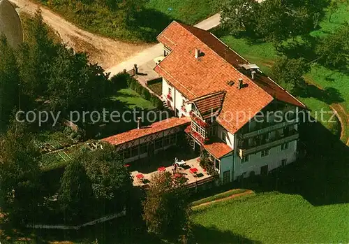 AK / Ansichtskarte Mutters_Tirol Gasthof Pension Laerchenwald Fliegeraufnahme Mutters Tirol