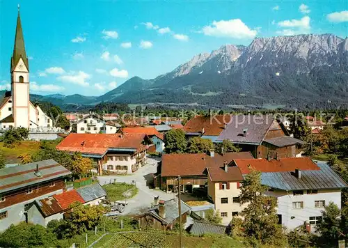 AK / Ansichtskarte Niederndorf_Kufstein mit Zahmen Kaiser Niederndorf_Kufstein