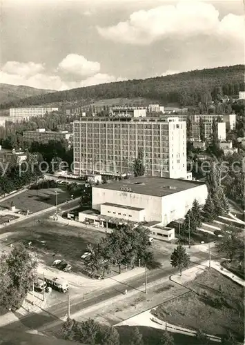 AK / Ansichtskarte Gottwaldov_Tschechien Hotel Moskva Gottwaldov Tschechien