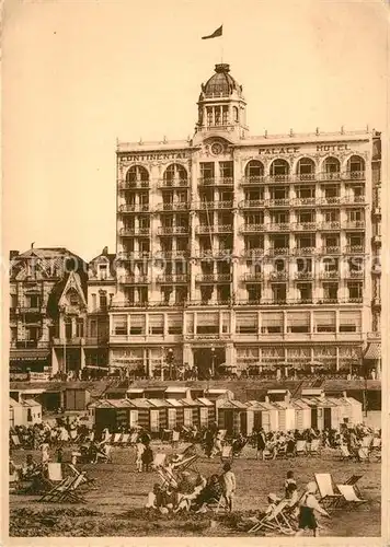AK / Ansichtskarte Blankenberghe Continental Palace Hotel Blankenberghe