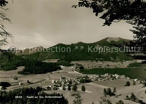 AK / Ansichtskarte Fuschl_See_Salzkammergut Panorama Fuschl_See_Salzkammergut