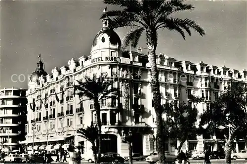 AK / Ansichtskarte Nice_Alpes_Maritimes Hotel Ruhl Nice_Alpes_Maritimes