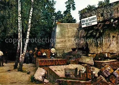 AK / Ansichtskarte Gierloz Fragment bylej kwatery glownej Hitlera Truemmer ehemaliges Hauptquartier von Hitler 