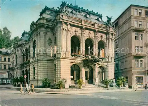 AK / Ansichtskarte Karlovy_Vary Divadlo Vitezslava Nezvala Theater Karlovy Vary