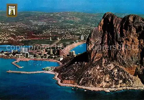 AK / Ansichtskarte Calpe Vista aerea del Penon de Ifach Calpe