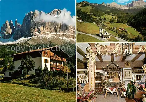 AK / Ansichtskarte St_Zyprian Hotel Zyprianerhof Boutique Landschaftspanorama Dolomiten St_Zyprian