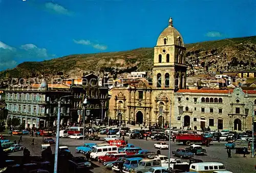 AK / Ansichtskarte La_Paz_Bolivia Basilica de San Francisco La_Paz_Bolivia
