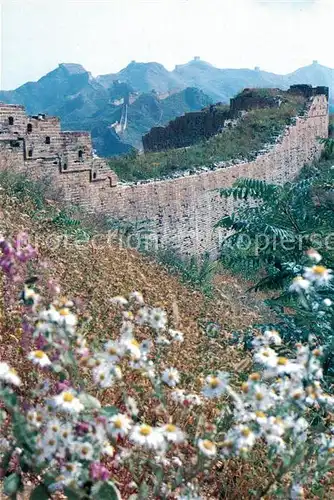 AK / Ansichtskarte China Spring Scene of the Great Wall Fruehling an der Chinesischen Mauer China
