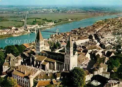 AK / Ansichtskarte Tournus Vue aerienne Tournus