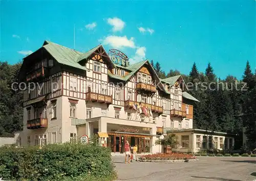 AK / Ansichtskarte Spindleruv_Mlyn_Spindlermuehle Hotel Savoy Krkonose Riesengebirge Spindleruv_Mlyn