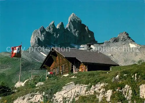 AK / Ansichtskarte Lauterbrunnen_BE Suls Lobhornhuette mit Lobhorn Berner Alpen Lauterbrunnen BE