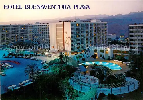 AK / Ansichtskarte Playa_del_Ingles Hotel Buenaventura Playa de noche Playa_del_Ingles
