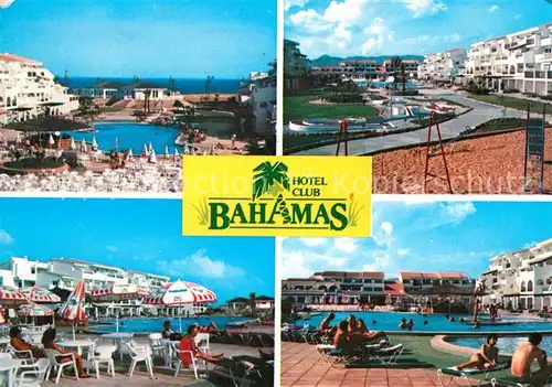 AK / Ansichtskarte Playa_d_en_Bossa Hotel Club Bahamas Swimming Pool Minigolf Playa_d_en_Bossa