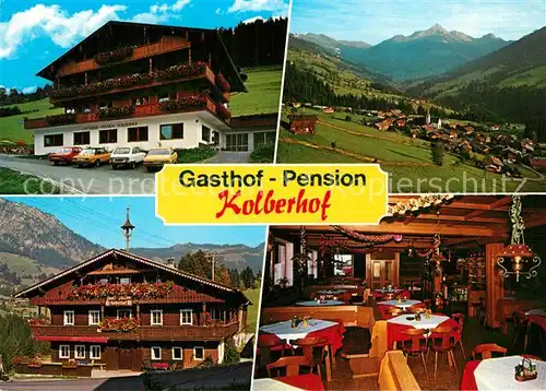 AK / Ansichtskarte Alpbach Gasthof Pension Kolberhof Landschaftspanorama Alpen Alpbach