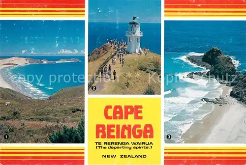 AK / Ansichtskarte New_Zealand Cape Reinga Lighthouse Cape Maria van Diemen New_Zealand