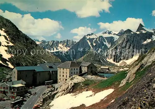 AK / Ansichtskarte Grand_Saint_Bernard Hospice Vue sur les Alpes italiennes Grand_Saint_Bernard